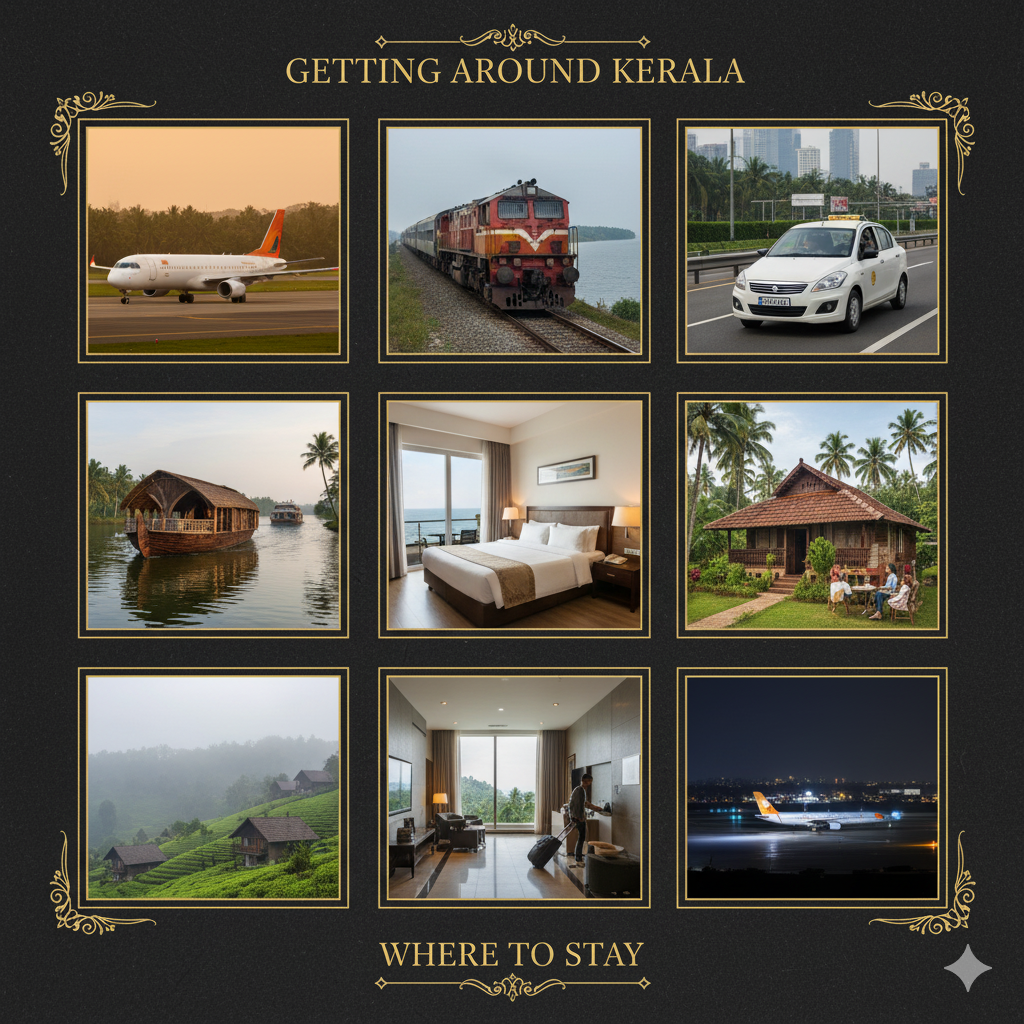 where to stay in kerala